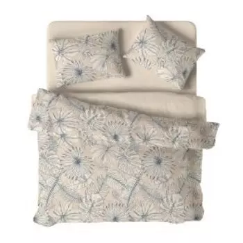 Комплект постельного белья Волшебная ночь Эко Style Фауна, Евро, нав. 50х70 см, перкаль