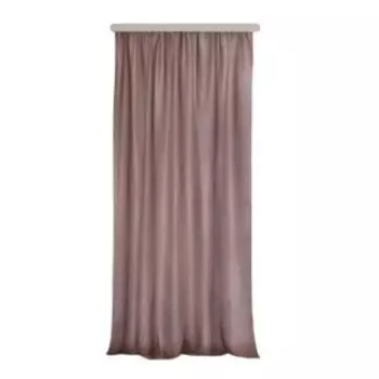 Комплект штор Тергалет, 2 шт, 135х260 см, розовый, на шторной ленте