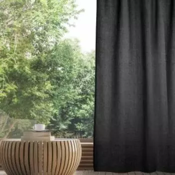 Комплект штор Волшебная ночь, 165х270 см, графит, рогожка