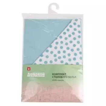 Комплект столового белья Геометрия, 2шт, хлопок