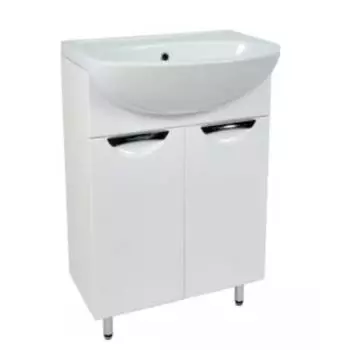 Комплект тумба Ника с умывальником 55