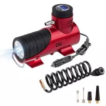 Компрессор автомобильный DSV цифровой, 12 В, 35 л/мин