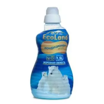 Кондиционер для белья Ecoland Морозная Свежесть, 1,5 л