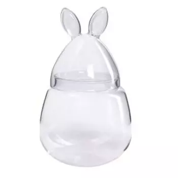 Конфетница Glasserie Bunny, 800 мл, стекло