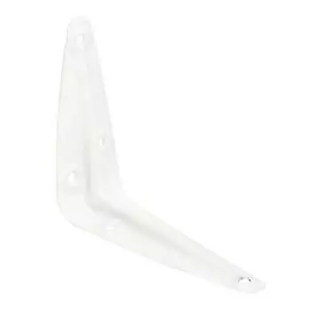 Консоль с 1 ребром жесткости, 150x125 мм, белый, 1 шт