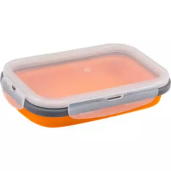 Контейнер для еды с крышкой, 540 мл, силикон