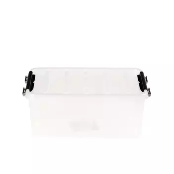 Контейнер для хранения с крышкой Архимед, 26 х 17,5 х 10 см, прозрачный, с фиксаторами, 3,3 л