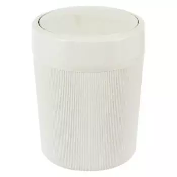 Контейнер для мусора Idea Вельвет, 4 л, пластик, белый