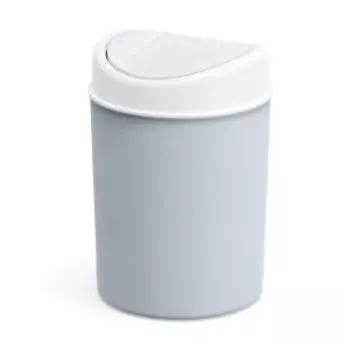 Контейнер для мусора Полимербыт Breeze, 1.6 л, голубой