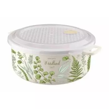 Контейнер круглый Весенняя зелень, 2 л, пластик