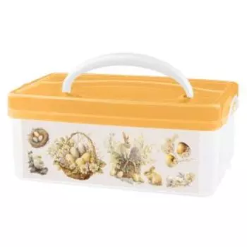 Контейнер Пасха, 24.5x16x10.8 см, 3 л, пластик