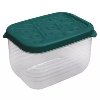 Контейнер прямоугольный Flexo, 1.9 л, пластик, зеленый