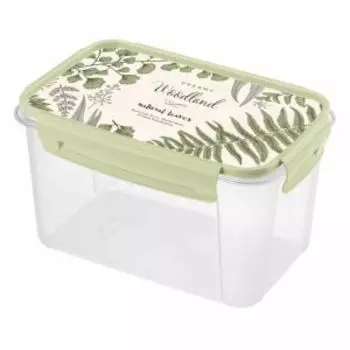 Контейнер Весенняя зелень, 1.5 л, пластик, в ассортименте