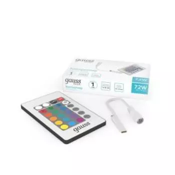 Контроллер RGB Gauss Basic для LED ленты, 12 В, 72 Вт