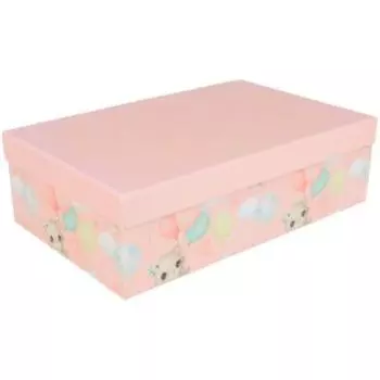 Коробка подарочная, прямоугольник, 34х22.5х11 см, в ассортименте