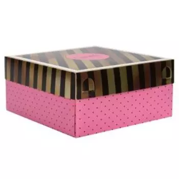 Коробка подарочная складная, 20х9,8х20 см