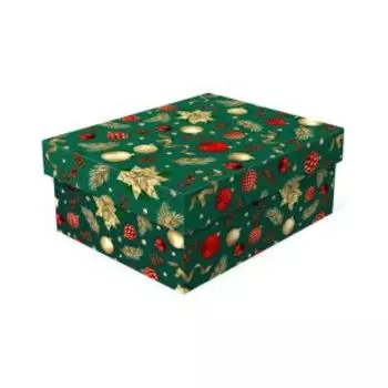 Коробка подарочная Золотая магия, 19х15х9 см