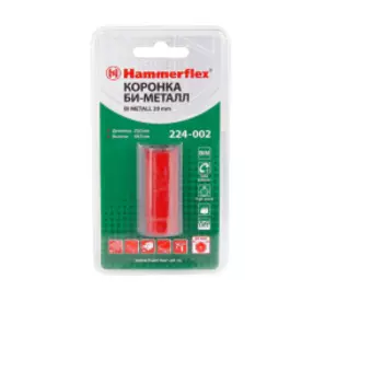 Коронка HAMMER Flex Bi METALL, 20 мм