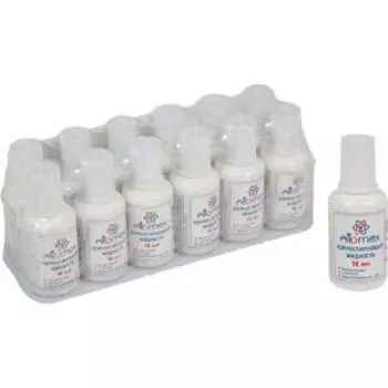 Корректирующая жидкость Attomex, 16 мл, быстросохнущая