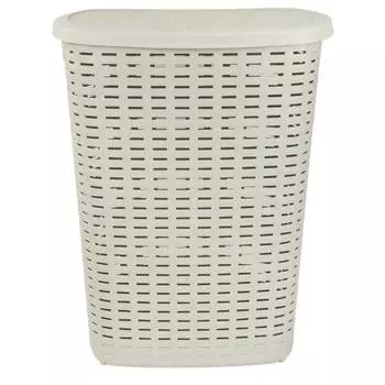 Корзина для белья Verde, 50 л, бежевый