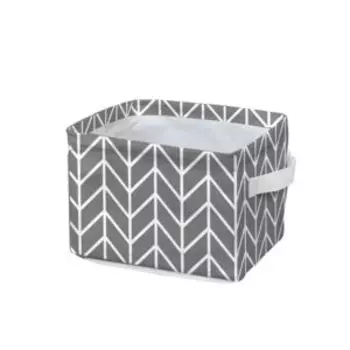 Корзина для хранение Handy Home Графит, 20 х 16 х 14 см
