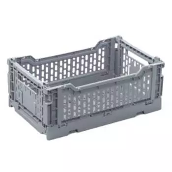 Корзина для хранения складная Gondol Cassa, 4 л, размер S, пластик, зелёная