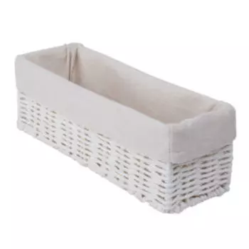 Корзина стеллажная Handy Home Paper, 30x10x10 cм, белый