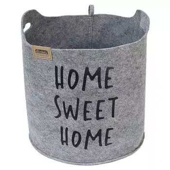 Корзинка для белья Eva Sweet Home, 40х32х40 см, искусственный войлок
