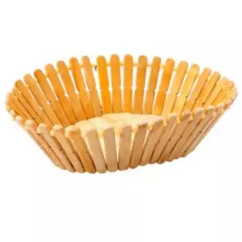 Корзинка для хлеба, 25х20 см, бамбук, в ассортименте