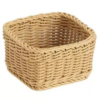 Корзинка Esprado Costura, 14x14x8 см, пластик, кремовый