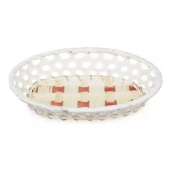 Корзинка овальная Braid, 23x16x5 см, бамбук