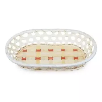 Корзинка овальная Braid, 26х18 см, бамбук