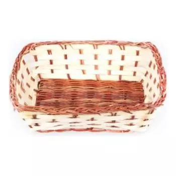 Корзинка прямоугольная Fern, 20x17x6 см, бамбук/папоротник