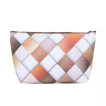 Косметичка Глория, 22x5x13 см, отдел на молнии