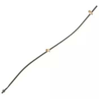 Косовище металлическое, металлический профиль + деревянные ручки, 150 см