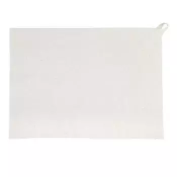 Коврик для бани и сауны, 38х52 см, войлок белый