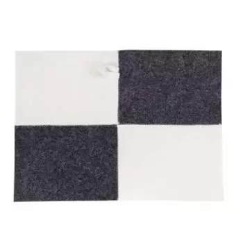 Коврик для бани и сауны Шахматы, 39х52 см, войлок