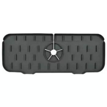 Коврик для раковины Мультидом, 37х14х1 см, силикон