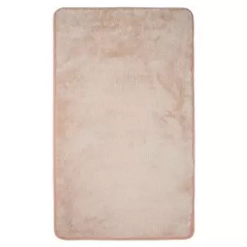 Коврик для ванной Д, 50х80 см, розовый