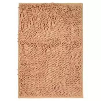 Коврик для ванной Д лапша, 60х80 см, бежевый