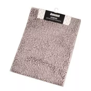 Коврик для ванной комнаты, 60х80 см, лапша