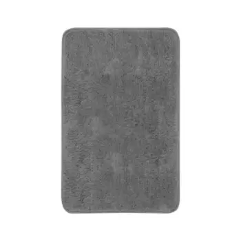 Коврик для ванной комнаты Grey, 50x80 см, микрофибра