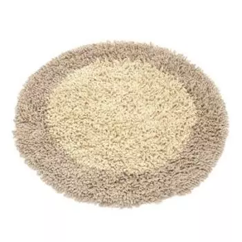 Коврик для ванной комнаты Lanka beige, 80 см