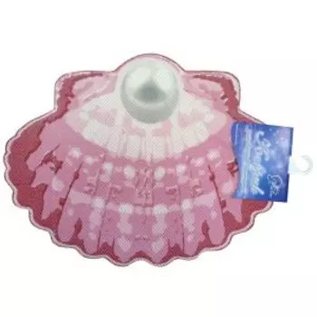 Коврик для ванной комнаты Ракушка, 47х65 см