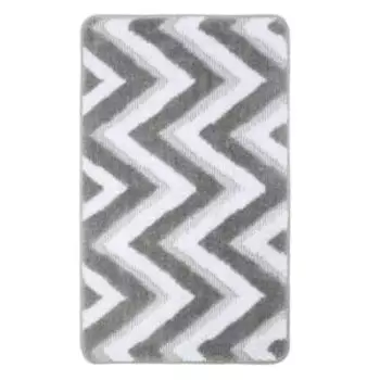 Коврик для ванной комнаты River, 50х80 см, серый