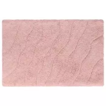 Коврик для ванной комнаты Trendy, 80х50 см, хлопок, волна