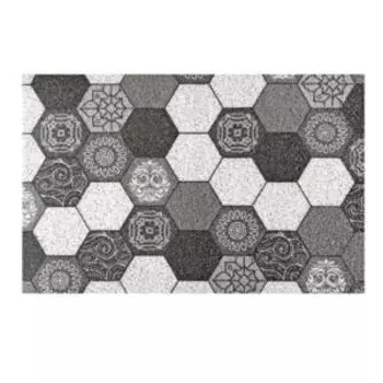 Коврик придверный Dekorelle Lapsha Соты, 60х90 см