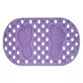Коврик противоскользящий массажный, сиреневый