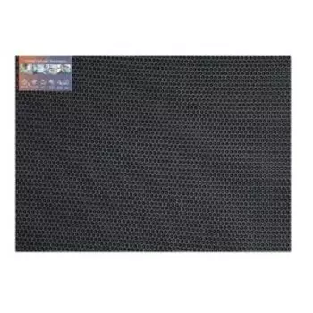 Коврик универсальный Соты, 68х48 см, серый