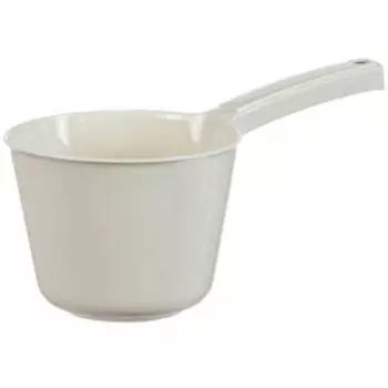 ковш IDEA 1л, белый ротанг